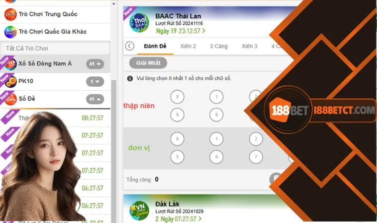 Chơi cược tại BACC Thai anh em có thể tham gia với 9 hình thức khác nhau
