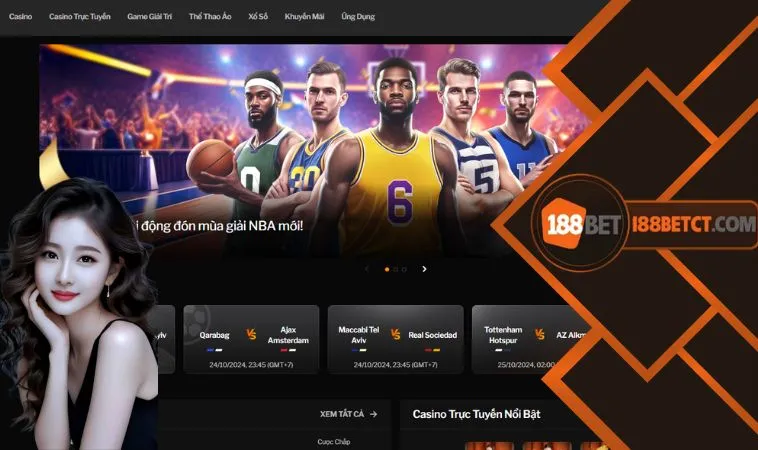 Tỷ lệ Hoàn Trả Cược Thể Thao tại 188Bet hiện nay vô cùng hấp dẫn